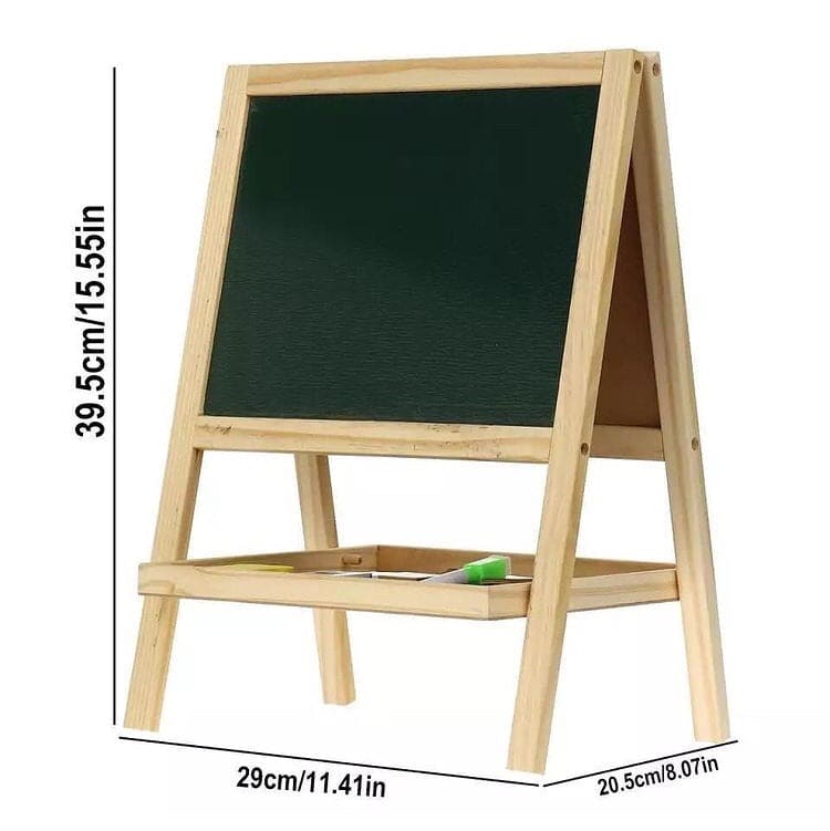 Double Sided Magnetic Writing Black & White Board, Magnetic Writing Board, Mini Wooden Writing Board Double Sided Magnetic Writing Black & White Board, Magnetic Writing Board, Mini Wooden Writing Board